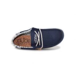DUDE Chaussures Détente Wally Linen -Chaussures confortables Soldes wally linen 4